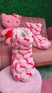 PINK HELLO KITTY BOOTS