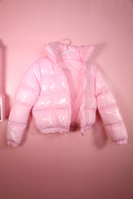 Load image into Gallery viewer, PINK PUFFER JACKET
