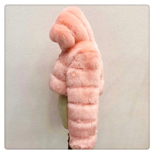 Load image into Gallery viewer, PINK FUR COAT
